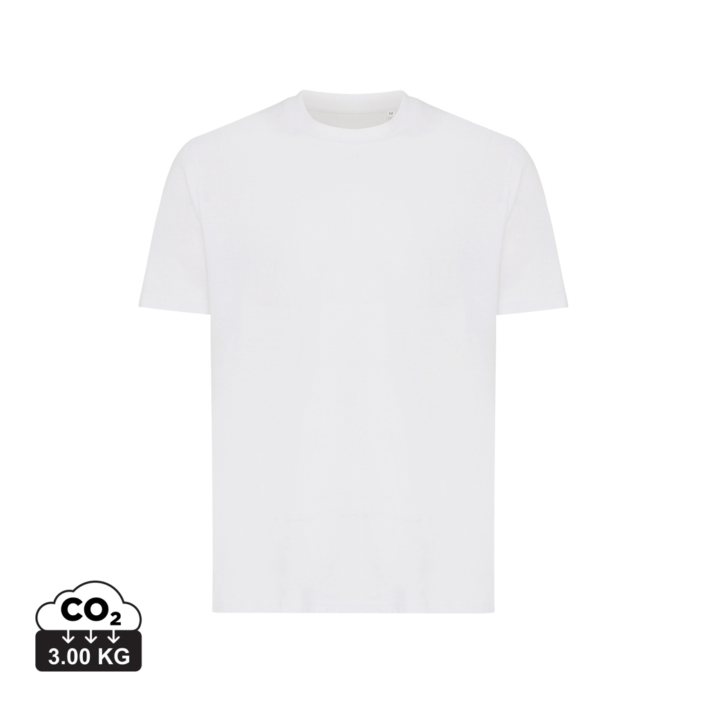T-shirt en coton bio unisexe à personnaliser Sierra Iqoniq recycled white